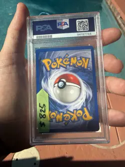 1999 Pokemon Base Set Blastoise Holo PSA 9 - Image 4