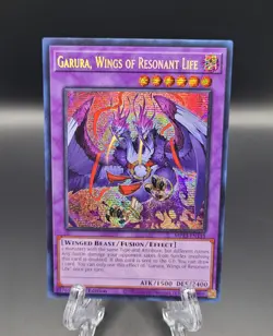 Yu-Gi-Oh! Garura, Wings Of Resonant Life MP23-EN148 - Prismatic Secret Rare - Image 1
