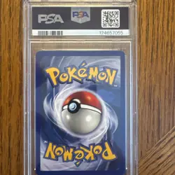 1999 Pokemon Base Set Holo Alakazam #1 trading card (PSA) as Near Mint-Mint 8 - Image 4