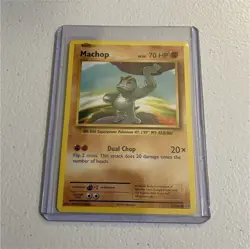 Machop 57/108 Evolutions Regular 70 HP Common Basic Pokemon TCG Card - Image 1