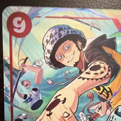 Trafalgar Law OP14-009 Super Rare Holo Character Card One Piece CCG (Alt Art) - Image 4