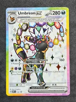 Umbreon Ex SV Black Star Promo SVP 176 Ita Teracristal Pokemon Card - Image 1