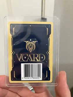 VCARD Layna Lazar's Crimson Bloom: 9 HOLO Promo Card NM/M Gamersupps GG - Image 2