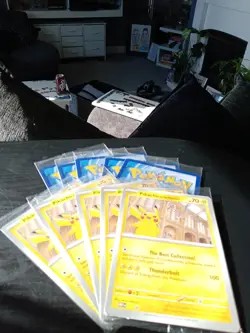 Pokemon TCG Pikachu At The Museum Promo Card 10x RARE Card Bundle - Image 1