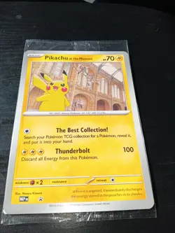 Pokemon TCG Pikachu At The Museum Promo Card 10x RARE Card Bundle - Image 3