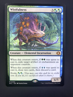 #M 0252 Wistfulness Lorwyn Eclipsed Regular Magic The Gathering MTG NM - Image 1