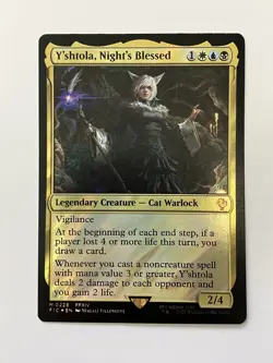 Y'shtola, Night's Blessed (Surge Foil) Commander: Final Fantasy Foil MTG - Image 1