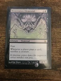 Mtg Desecration Elemental - Image 1