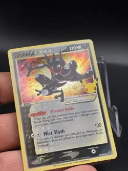 Pokemon Greninja Gold Star Celebrations Promo Promo SWSH144 LP LIGHT PLAY EU3 - Image 2