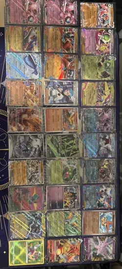 Pokemon Card Lots Full Art/ EX/V and Other Rare Cards. All NM Condition 30 Cards - Image 2