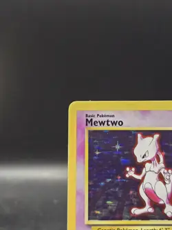 Pokemon TCG Mewtwo 10/102 Base Set Holo Rare NM - Image 2