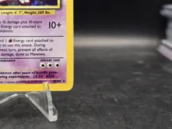 Pokemon TCG Mewtwo 10/102 Base Set Holo Rare NM - Image 5