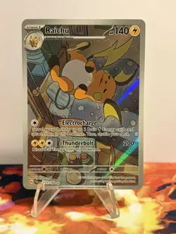 Pokemon TCG - Raichu 211/193 Illustration Rare Paldea Evolved - Image 1