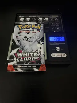Very Heavy 22.88g! Pokemon White Flare Booster Pack Sealed! - Image 1