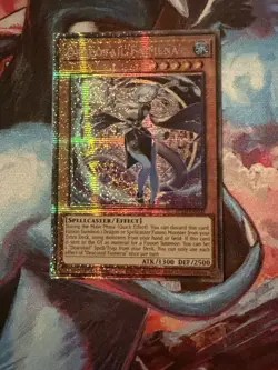 Yugioh! Dracotail Faimena (Starlight Rare) JUSH-EN002 Justice Hunters 1st Ed NM - Image 1