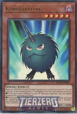 Yugioh Kuribabylon BROL-EN005 Ultra Rare 1st Edition NM/LP - Image 1