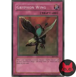 Yugioh Gryphon Wing SDP-050 Super Rare MP - Image 1