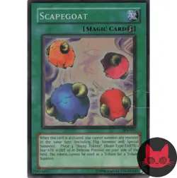 Yugioh Scapegoat SDJ-041 Super Rare MP - Image 1