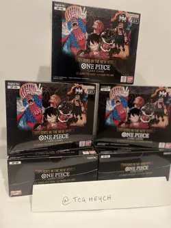 One Piece TCG - OP-09 Emperors in the New World Booster Box - New & Sealed - Image 5