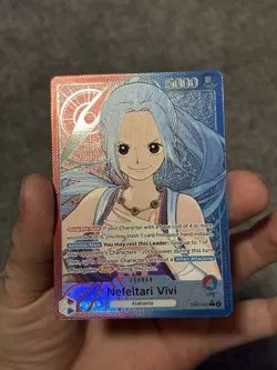 One Piece EB03-001 Nefeltari Vivi (L) Leader Alt Art Heroines Ed Alternate NM - Image 5