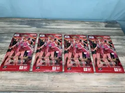 4 PACKS One Piece Heroines Sealed EB-03 Booster Pack English Version FAC SEALED - Image 1