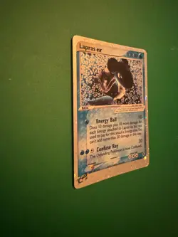 Lapras ex 99/109 Holo EX Ruby and Sapphire 2003 Pokemon Card LP - Image 2