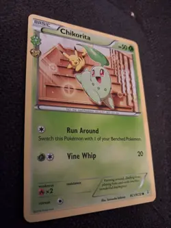 Pokemon TCG Chikorita Generations RC1/RC32 Regular Common Card - Image 4