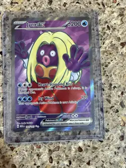Pokemon TCG Scarlet & Violet Jynx EX 191/165--FULL Art Ultra Rare Holo Card - Image 1