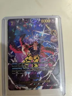 One Piece Card Game Eustass"Captain"Kid EB04-039 R SP English OP14 - Image 1