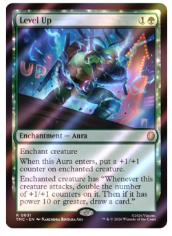 Level Up - Surge Foil Teenage Mutant Ninja Turtles MTG - Image 1