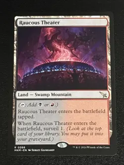 MTG Murders at Karlov Manor Raucous Theater 0266 NM Rare - Image 1