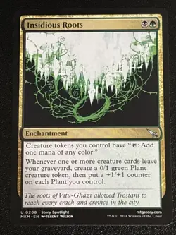 MTG Murders at Karlov Manor Insidious Roots 0208 NM - Image 1