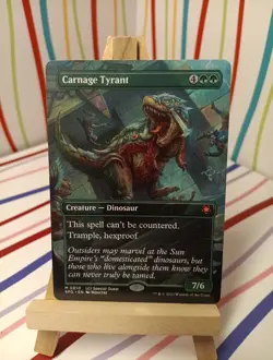 1 x Carnage Tyrant - Borderless - Special Guests - NM-Mint - MTG - Image 1