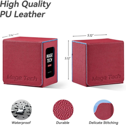 Card Deck Box for MTG Commander - Patented Design, Commander Display, Fits 100 D - Image 4