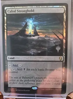 Cabal Stronghold Promo Pack: Dominaria MTG Foil Lightly Played (Minor Warping) - Image 4