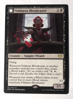 Voldaren Bloodcaster 137/277 Innistrad: Crimson Vow MTG Magic the Gathering NM - Image 1