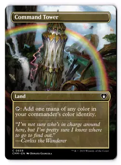 Command Tower (Borderless) 659 Commander Masters Normal NM - Image 1