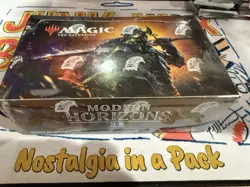 (1) Sealed Draft Booster Box 2021 Magic The Gathering MTG Modern Horizons 2 - Image 1