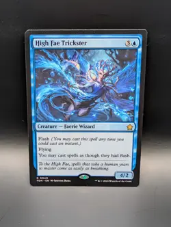 MTG - High Fae Trickster - Creature (Faerie Wizard) - FDN #40 - Rare - Image 1