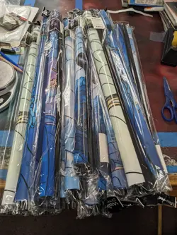 Ajani Stained Glass Planeswalker Ultra Pro Magic The Gathering Wall Scroll - Image 2