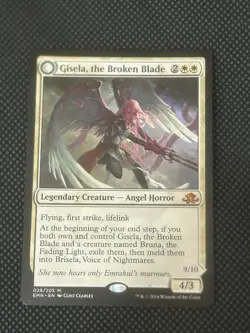 Gisela, the Broken Blade Eldritch Moon Regular Mythic Magic TCG MTG - Image 1
