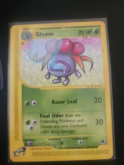 POKEMON EXPEDITION BASE SET GLOOM CARD 78/165 - Image 1