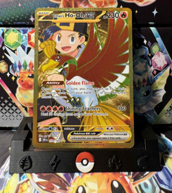 Pokemon Ethans Ho-Oh EX Full Art Holo 239/182 Gold | MINT / NM - Image 1