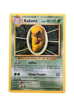 New: 2016 Pokemon TCG Kakuna 6 Evolutions Regular Uncommon - Image 1