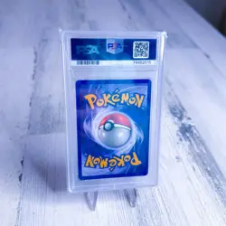 1999 POKEMON FOSSIL #39 MAGMAR PSA 8 - Image 3