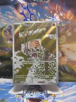 Swinub 165/159 Full Art Holo Pokemon SV09: Journey Together English Near Mint - Image 1
