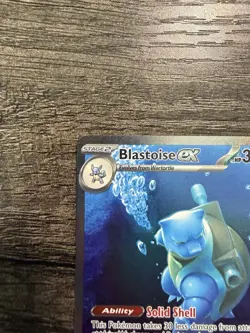 Pokemon Blastoise EX SIR 200/165 Scarlet & Violet 151 Near Mint - Image 2