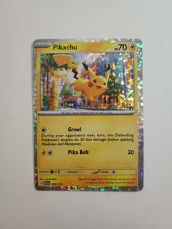 McDonald's Promos 2023 #006/015 Pikachu Holo (Pokemon TGC) VLP - Image 1