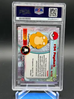 2000 TOPPS CHROME POKEMON T.V. SPECTRA #54 PSYDUCK PSA 9 - Image 2