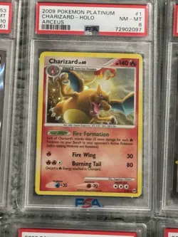 (6) Psa Pokemon Cards Lot Charizard & Pikachu & Blastoise PSA 10 - Image 3